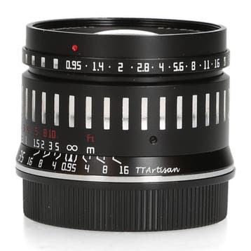 TTArtisan 35mm f/0.95 APS-C - L Mount - 1 jaar garantie, Audio, Tv en Foto, Ophalen of Verzenden, Zo goed als nieuw