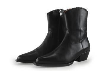 Shabbies Amsterdam Cowboy laarzen in maat 39 Zwart, Shabbies Amsterdam, Verzenden, Zwart, Zo goed als nieuw