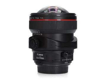 Canon TS-E 17mm f/4 L - Tilt-shift - 1 jaar garantie, Ophalen of Verzenden, Zo goed als nieuw