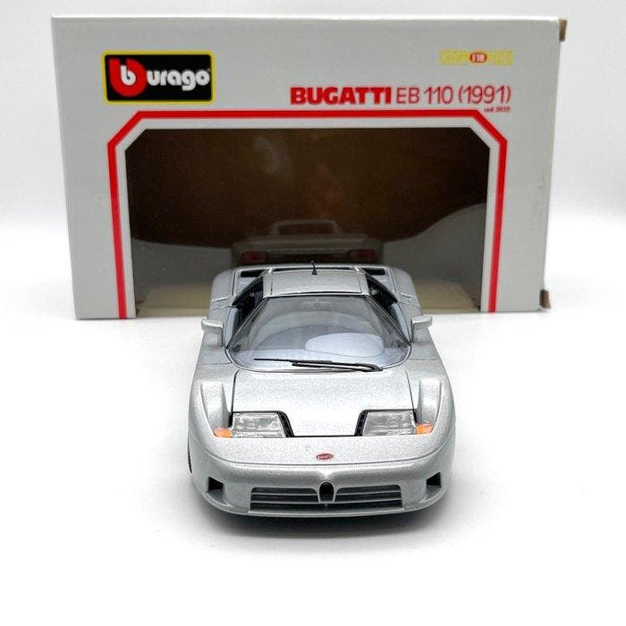 Bburago 1:18 - Modelauto - Bugatti EB 110 - 1991, Hobby & Loisirs créatifs, Voitures miniatures | 1:5 à 1:12