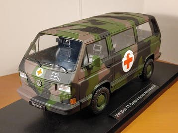KK-Scale 1:18 - Camionnette miniature - VW T3 Syncro Bus
