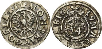 1/24 taler, daalder 1619 Goslar, Verzenden