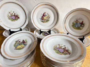 Winterling- Bavaria - Service de table (35) - Fragonard - de, Antiek en Kunst