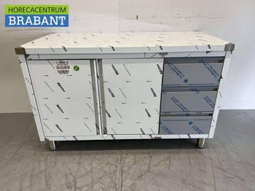 Armoire de travail HCB en acier inoxydable, table de, Verzenden