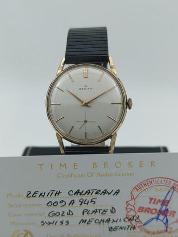 Zenith - Calatrava - Zonder minimumprijs - Heren - 1950-1959