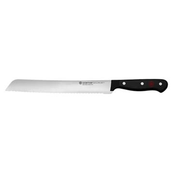 Broodgolfmes | GOURMET | RVS | Zwart | Lengte 358mm Wüsthof, Verzenden, Nieuw in verpakking