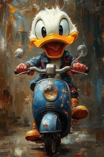 INKognito - Duck On Wheels - XXL