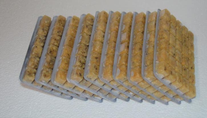 Diepvriesvoeding Mosselvlees 10x 100 gram (Diepvriesvoer), Animaux & Accessoires, Poissons | Aquariums & Accessoires, Enlèvement ou Envoi