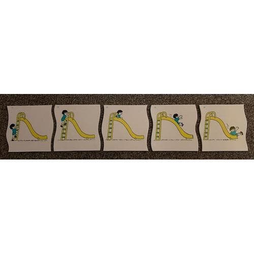 Puzzel 7F Glijbaan, Livres, Livres scolaires, Envoi