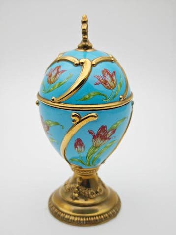 Œuf Fabergé - Maison Fabergé Lœuf musical Tulipe de notre