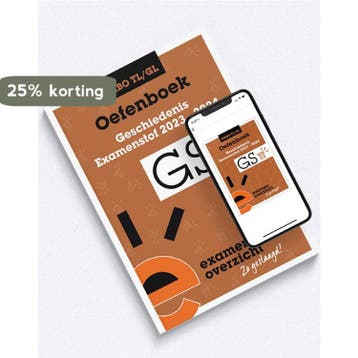 ExamenOverzicht - Oefenboek Geschiedenis VMBO TL/GL, Boeken, Schoolboeken, Verzenden, Zo goed als nieuw, ExamenOverzicht