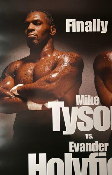 MIKE TYSON vs. EVANDER HOLYFIELD - “ORIGINAL FIGHT POSTER,