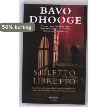 Stiletto libretto 9789022324943 Bavo Dhooge, Boeken, Verzenden, Gelezen, Bavo Dhooge
