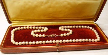 Collier de perles - 18 carats Or jaune - 110.06ct. tw. Perle
