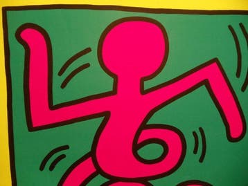 Keith Haring - MONTREUX 1983 Music Festival - Années 1980, Antiek en Kunst
