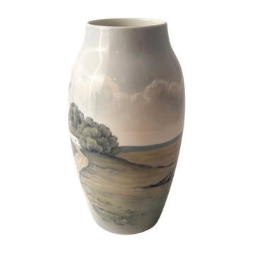 Bing & Grondahl - Vaas - Windmolenlandschap - 8695/243 -