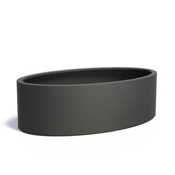 Polyester plantenbak 200x120x60cm - Met bodem, Kunststof, 100 cm of meer, Nieuw, Overige vormen