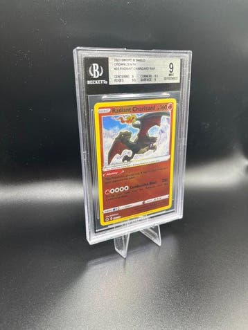 Pokémon - 1 Graded card - Radiant Charizard 20 - Beckett 9 -, Nieuw