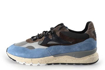 Floris van Bommel Sneakers in maat 46½ Blauw, Kleding | Heren, Schoenen, Floris van Bommel, Zo goed als nieuw, Sneakers, Verzenden