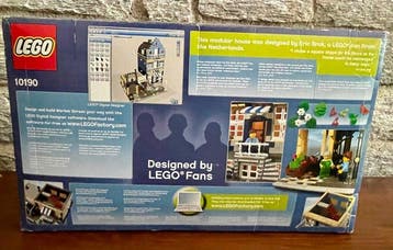 Lego Set - 10190 - Creator Expert - Market Street, Nieuw