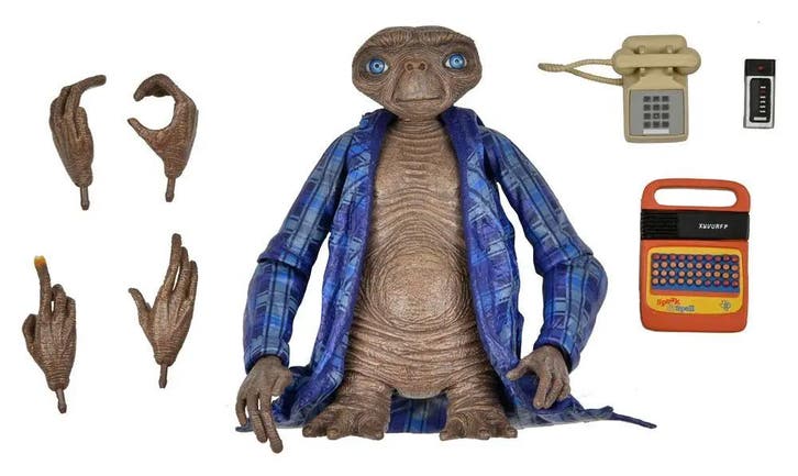 E.T. the Extra-Terrestrial Action Figure Ultimate Telepathic, Collections, Cinéma & Télévision, Enlèvement ou Envoi