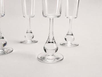 Baccarat - Boris Tabacoff - Champagneglas (6) - José -