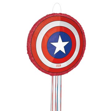 Pinata Captain America 46cm, Verzenden
