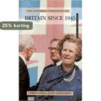 Longman Companion to Britain Since 1945 9780582070318, Verzenden, Gelezen, Chris Cook
