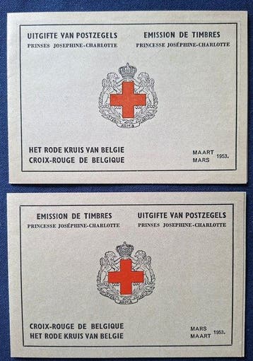 Belgique 1953/1963 - Les livrets Princesse Josephine