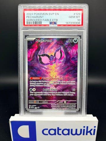 Pokémon - 1 Graded card - Pecharunt [ETB Promo] SVP129 PSA