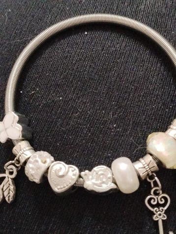 Zonder minimumprijs - Armband Zilver - Armband met zilveren, Nieuw