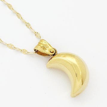 Ketting met hanger - 18 karaat Geel goud