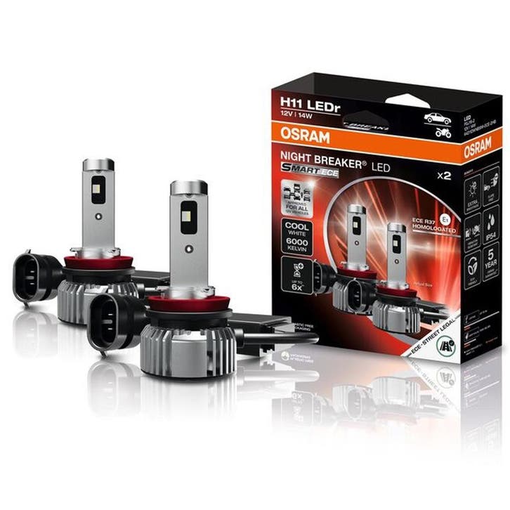 Osram H11 Night Breaker LED Smart ECE - Auto LED Koplampen, Autos : Pièces & Accessoires, Éclairage, Envoi