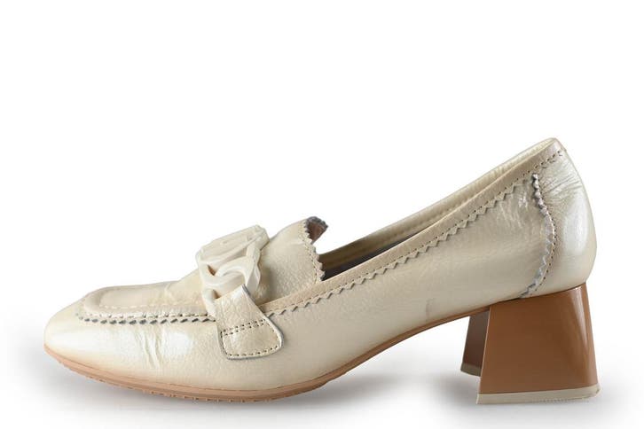 Hispanitas Loafers in maat 40 Beige, Handtassen en Accessoires, Tassen | Damestassen, Overige typen, Beige, Zo goed als nieuw