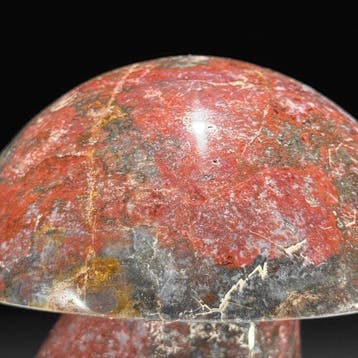Aucun prix de réserve - Sculpture de champignon en jaspe