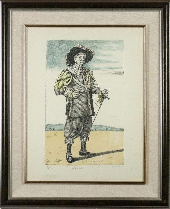 Giorgio De Chirico (1888-1978) - Autoritratto, Antiek en Kunst, Antiek | Overige Antiek