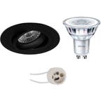 Pragmi Alpin Pro 3W LED Spot Set - Kantelbare Ronde Inbouwsp, Verzenden, Nieuw
