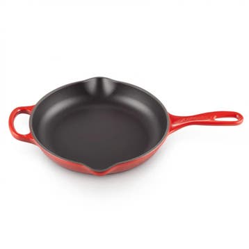 Le Creuset Signature Gietijzeren Koekenpan 20 cm Kersenrood, Huis en Inrichting, Verzenden, Nieuw
