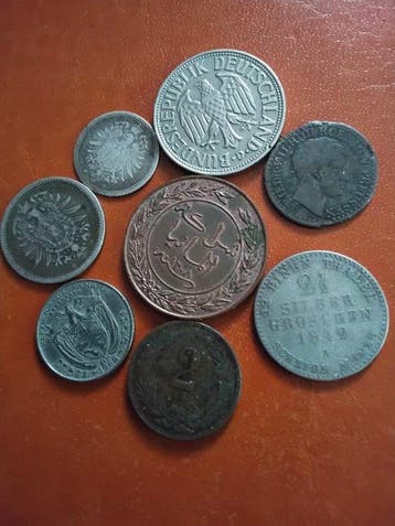 Duitsland, Panama. Collection of coins 1891 (Zonder