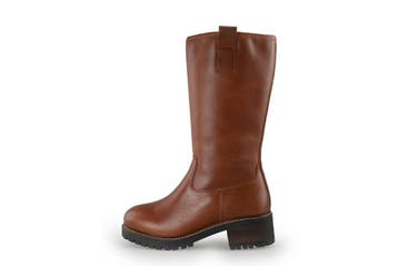 Mysa Laarzen in maat 39 Bruin, Kleding | Dames, Schoenen, Hoge laarzen, Bruin, Verzenden, Zo goed als nieuw