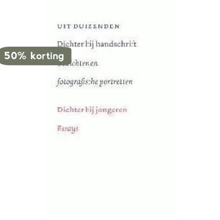 Dichter bij handschrift / Luuk Van Term. Dichter bij, Boeken, Gedichten en Poëzie, Gelezen, Verzenden