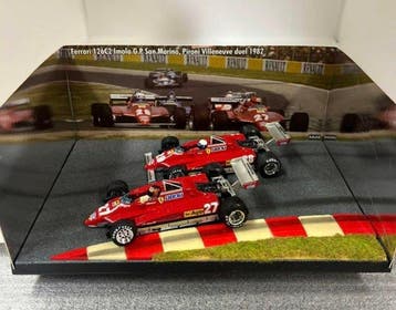 Brumm 1:43 - Modelauto - Ferrari 126 C2 Villeneuve Pironi, Hobby & Loisirs créatifs, Voitures miniatures | 1:5 à 1:12