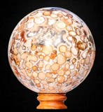 19,5 cm grote roze Cobra Jasper bol - 10,37 kg - Madagascar