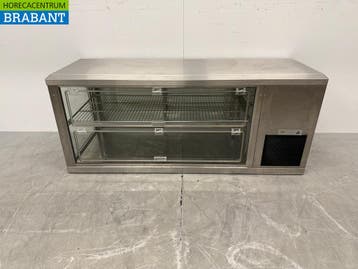 RVS Gamko Koelvitrine 2 Kleppen 131 cm 230V Horeca, Ophalen of Verzenden, Nieuw in verpakking