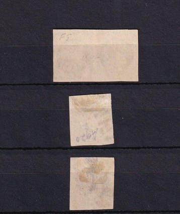 Frankrijk 1870 - Nuanceonderzoek over de bordeaux 30c -