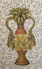 300x280 cm! Limited edition! XXL TESSUTO Vases Paradise