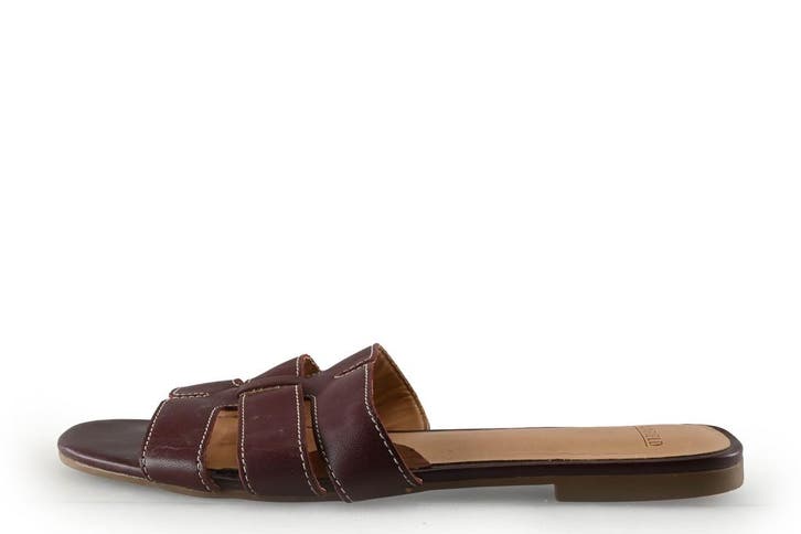 Manfield Muiltjes in maat 39 Rood, Kleding | Dames, Schoenen, Rood, Zo goed als nieuw, Verzenden