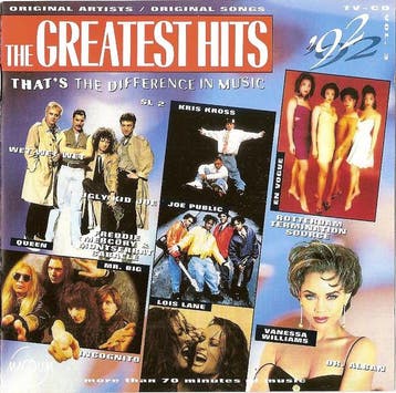 Various - The Greatest Hits 92 - Vol. 3, Verzenden