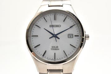 Seiko - Solar Titanium - Zonder minimumprijs - V157-0BB0 -