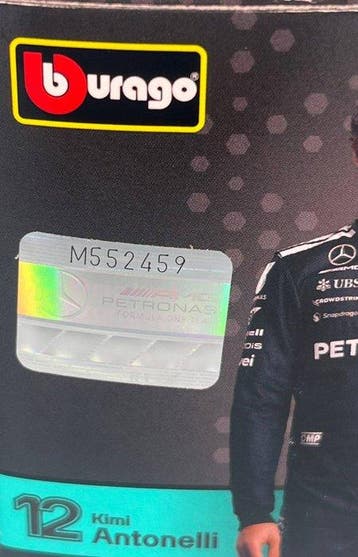 Mercedes - F1-W16 - Singed - Andrea Kimi Antonelli - 2025 -, Verzamelen, Nieuw